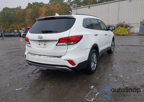 2017 Hyundai Santa Fe Se from USA, damaged, VIN KM8SM4HF3HU182998